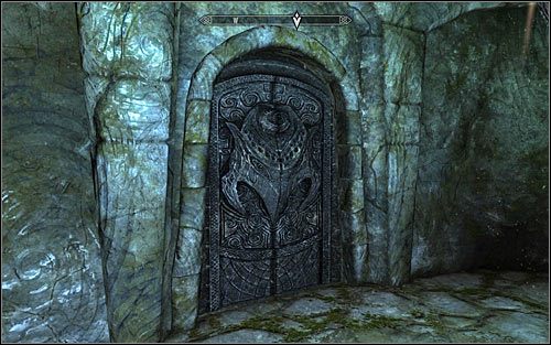 Luckily you wont have to go through the whole ruins again, as you can use the door behind the magic sphere (screen above) - Under Saarthal - p. 3 | Side quests - Side quests - The Elder Scrolls V: Skyrim Game Guide
