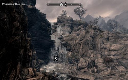 As you enter the cave, note the corpse by the tree and the Emerald Dragon Claw lying on the pedestal - Forbidden Legend - p. 2 | Side quests - Side quests - The Elder Scrolls V: Skyrim Game Guide
