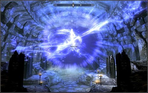 The best solution is therefore hiding behind one of the pillars and shooting the enemies from a bow - The Wolf Queen Awakened | Side quests - Side quests - The Elder Scrolls V: Skyrim Game Guide