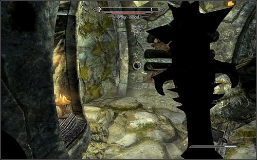 Follow the linear corridors and you will reach a chain - Tending the Flames - p. 1 | The Bards College quests - The Bards College quests - The Elder Scrolls V: Skyrim Game Guide