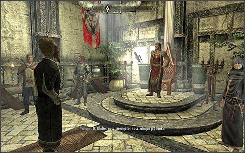 Having finished the verse, Viarmo will decide to take it to The Blue Palace and read it to the Jarl, trying to convince him to return to the tradition of the Burning of King Olaf - Tending the Flames - p. 2 | The Bards College quests - The Bards College quests - The Elder Scrolls V: Skyrim Game Guide