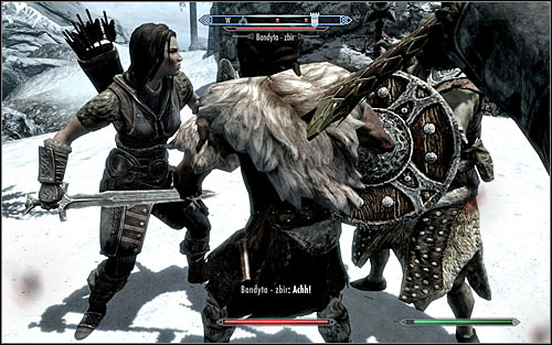 The fort is occupied by weakly trained bandits, but nevertheless its worth to adjust your tactic to the chosen playing style - Joining the Legion | Imperial Legion Quests - Imperial Legion Quests - The Elder Scrolls V: Skyrim Game Guide