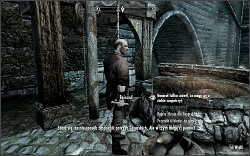 I would suggest going to Beirand at once and getting your due gear without delay - Joining the Legion | Imperial Legion Quests - Imperial Legion Quests - The Elder Scrolls V: Skyrim Game Guide