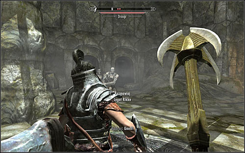 Be aware of your surroundings, because Draugrs (the above screen) will start coming out of the nearby crypts - The Jagged Crown - p.2 | Imperial Legion Quests - Imperial Legion Quests - The Elder Scrolls V: Skyrim Game Guide