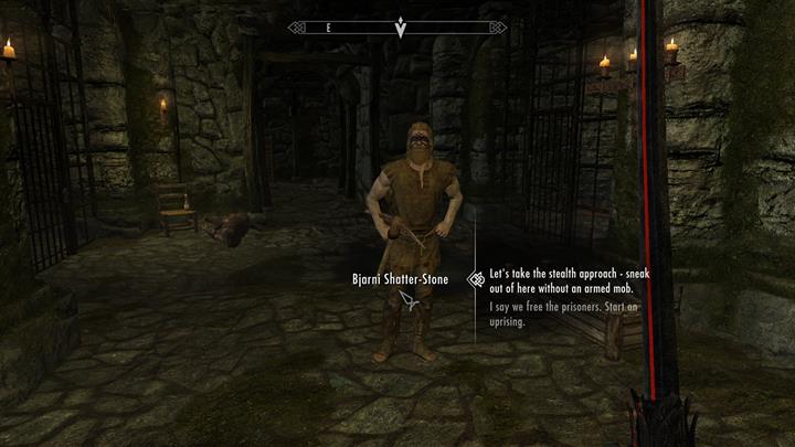 Jailor has the key - A Stormcloack in Chains | Quests in the game - Quests in the game - The Elder Scrolls V: Skyrim Game Guide