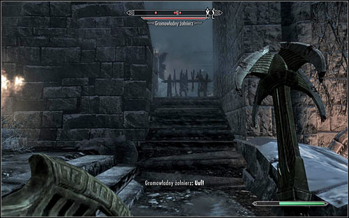 Both ways mentioned above lead to the north passage pictured on the above screen - Battle for Windhelm | Imperial Legion Quests - Imperial Legion Quests - The Elder Scrolls V: Skyrim Game Guide