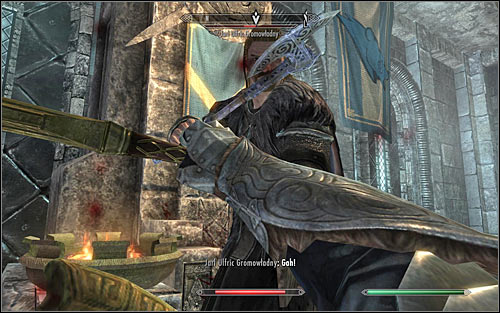 Only when you defeat Galmar, attack Ulfric (the above screen) - Battle for Windhelm | Imperial Legion Quests - Imperial Legion Quests - The Elder Scrolls V: Skyrim Game Guide