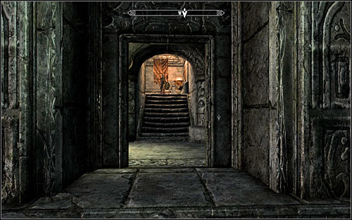 Head straight ahead, going west and ignoring a guard youll be passing by - Compelling Tribute - p.1 | Stormcloak Rebellion Quests - Stormcloak Rebellion Quests - The Elder Scrolls V: Skyrim Game Guide