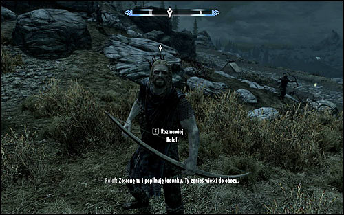 Before you get back to Ralof, examine the enemy camp - Compelling Tribute - p.2 | Stormcloak Rebellion Quests - Stormcloak Rebellion Quests - The Elder Scrolls V: Skyrim Game Guide