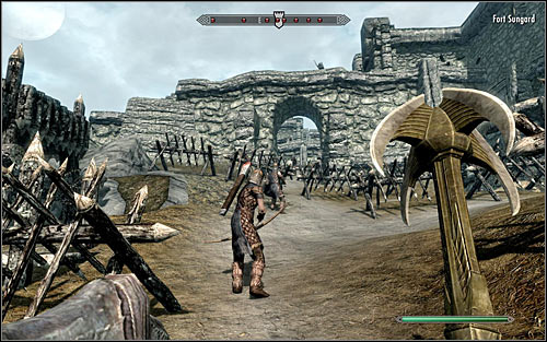 There are several ways to enter the fort - The Battle for Fort Sungard | Stormcloak Rebellion Quests - Stormcloak Rebellion Quests - The Elder Scrolls V: Skyrim Game Guide