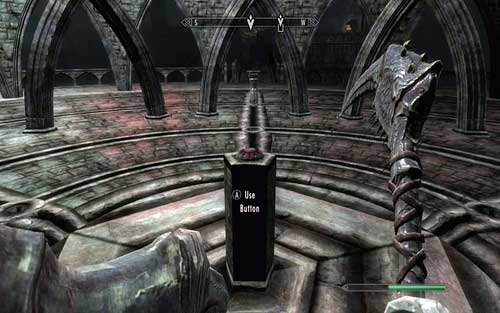 Quickly defeat all the enemies and use the button in the middle of the big circle - Awakening - Beginning - The Elder Scrolls V: Skyrim - Dawnguard - Game Guide and Walkthrough