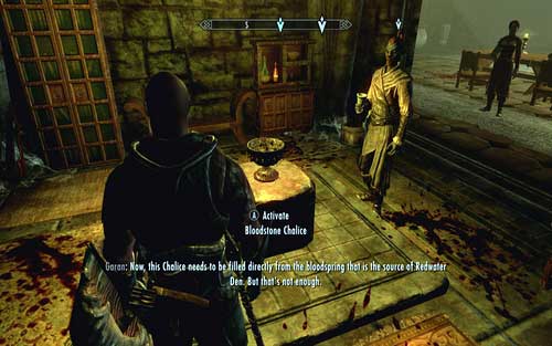 It's located in the south-east part of the location (nearby Riften) - The Bloodstone Chalice - p. 1 - Vampire Lord path - The Elder Scrolls V: Skyrim - Dawnguard - Game Guide and Walkthrough