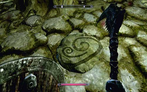 Behind them there's a corridor filled with traps which are activated by buttons in the floor - The Bloodstone Chalice - p. 2 - Vampire Lord path - The Elder Scrolls V: Skyrim - Dawnguard - Game Guide and Walkthrough