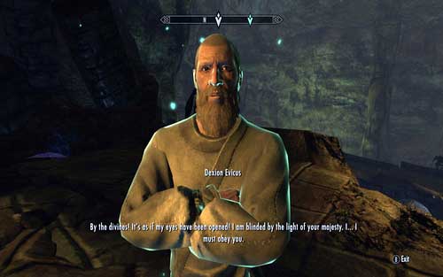 After seducing the prophet, drink his blood and speak to him - Prophet - Vampire Lord path - The Elder Scrolls V: Skyrim - Dawnguard - Game Guide and Walkthrough