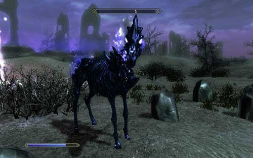 In order to get rid of the barrier, you need to kill three Boneyard Keepers who will be marked on the Soul Cairne map - Beyond Death - Vampire Lord path - The Elder Scrolls V: Skyrim - Dawnguard - Game Guide and Walkthrough