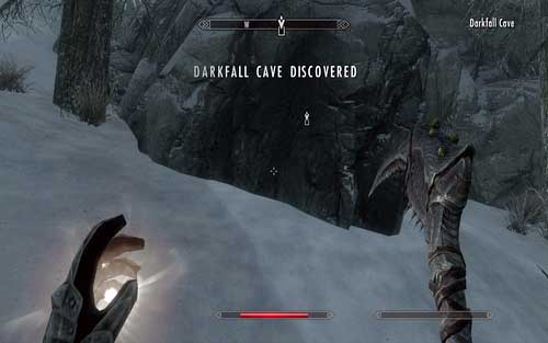 This time your mission is to find the bow of the goddess Auriel, which is located in the Darkfall Cave - Touching The Sky - p. 1 - Vampire Lord path - The Elder Scrolls V: Skyrim - Dawnguard - Game Guide and Walkthrough