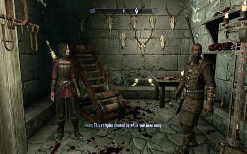 The leader will take you to Serana, the vampire which you have met before - Prophet - Dawnguard path - The Elder Scrolls V: Skyrim - Dawnguard - Game Guide and Walkthrough