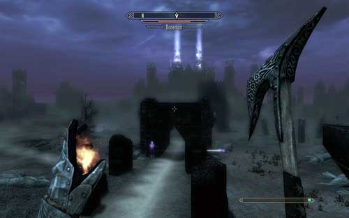 After you reach the world of souls, follow the main road forward - Beyond Death - p. 1 - Dawnguard path - The Elder Scrolls V: Skyrim - Dawnguard - Game Guide and Walkthrough