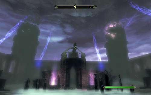 With the last enemy dead, the barrier will disappear - Beyond Death - p. 1 - Dawnguard path - The Elder Scrolls V: Skyrim - Dawnguard - Game Guide and Walkthrough