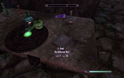 In order to begin this mission, you need to read a book called The Aetherium Wars - Lost to the Ages - p. 1 - Mutual side missions - The Elder Scrolls V: Skyrim - Dawnguard - Game Guide and Walkthrough