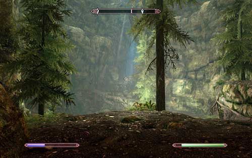 A bit further you will reach a spot with a couple growing trees - Lost to the Ages - p. 1 - Mutual side missions - The Elder Scrolls V: Skyrim - Dawnguard - Game Guide and Walkthrough