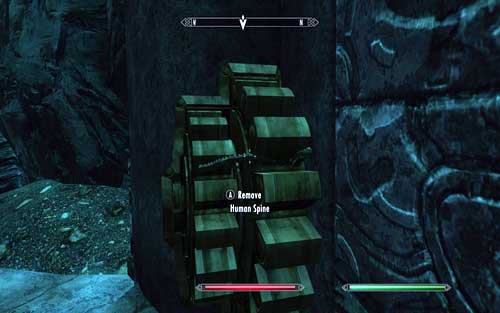 Each one has to be unblocked by taking out the bone stuck in it - Lost to the Ages - p. 3 - Mutual side missions - The Elder Scrolls V: Skyrim - Dawnguard - Game Guide and Walkthrough