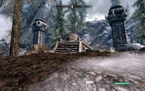 It's lying on one of the stone pedestals - Lost to the Ages - p. 3 - Mutual side missions - The Elder Scrolls V: Skyrim - Dawnguard - Game Guide and Walkthrough