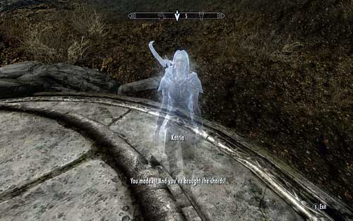 After getting there, speak to Katria - Lost to the Ages - p. 3 - Mutual side missions - The Elder Scrolls V: Skyrim - Dawnguard - Game Guide and Walkthrough