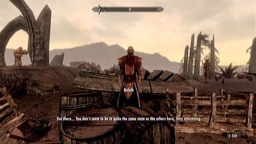 The shrine mentioned by Adril is in fact an Earth Stone located on a small promontory south of the city - Skyrim Dragonborn: Search for information about Miraak - Skyrim Dragonborn: Main story mode - Dragonborn - The Elder Scrolls V: Skyrim - Dragonborn Game Guide