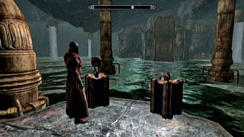 Follow the mage and listen to his monologue - Skyrim Dragonborn: Restore the steam supply to the Dwemer reading room - Skyrim Dragonborn: Main story mode - Path of Knowledge - The Elder Scrolls V: Skyrim - Dragonborn Game Guide