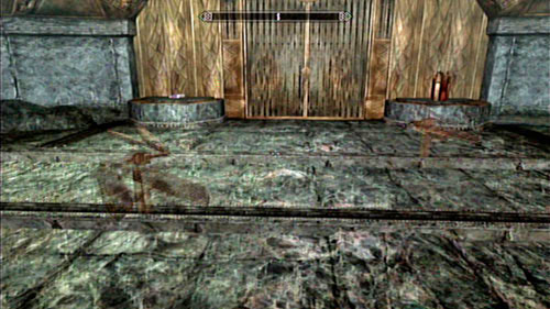 Go below to the part of the room which was flooded up until now - Skyrim Dragonborn: Restore the steam supply to the Dwemer reading room - Skyrim Dragonborn: Main story mode - Path of Knowledge - The Elder Scrolls V: Skyrim - Dragonborn Game Guide