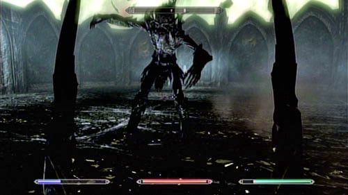 After reaching a tunnel with moving grates, cross is to the other side and turn the lever - Skyrim Dragonborn: Learn the hidden knowledge of Epistolary Arumen - Skyrim Dragonborn: Main story mode - Gardener of Men - The Elder Scrolls V: Skyrim - Dragonborn Game Guide