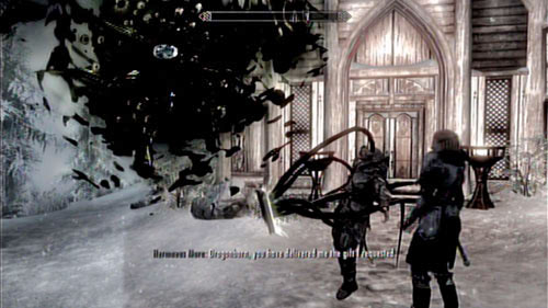 This part of the mission is completely not interactive - Skyrim Dragonborn: Wait for Storn to read the book - Skyrim Dragonborn: Main story mode - Gardener of Men - The Elder Scrolls V: Skyrim - Dragonborn Game Guide