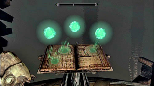 With the monster dead, approach the shelf with the Black Book - Skyrim Dragonborn: Black Book Filament and Filigree - Skyrim Dragonborn: Side missions - Black Books - The Elder Scrolls V: Skyrim - Dragonborn Game Guide