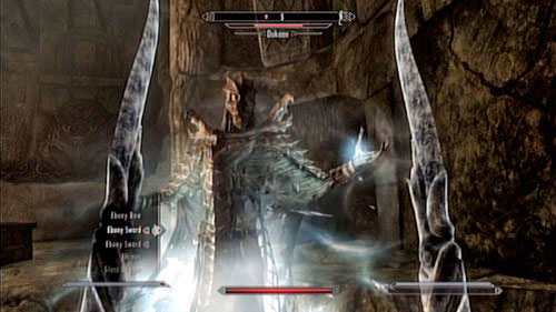 In the cave to which you came now there is powerful Dragon Priest - Dukaan - Skyrim Dragonborn: Black Book Sallow Regent - Skyrim Dragonborn: Side missions - Black Books - The Elder Scrolls V: Skyrim - Dragonborn Game Guide