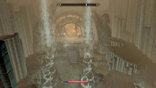 Jump down and approach the skeleton which rests by the large gate - its Gratian Caerellius himself - Skyrim Dragonborn: The Final Descent - Skyrim Dragonborn: Side missions - Raven Rock - The Elder Scrolls V: Skyrim - Dragonborn Game Guide