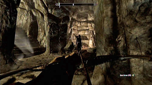 After shaking off the unpleasant feeling and noticing that youre back in the normal world, head towards the round stairs leading to the mine entrance - Skyrim Dragonborn: The Final Descent - Skyrim Dragonborn: Side missions - Raven Rock - The Elder Scrolls V: Skyrim - Dragonborn Game Guide