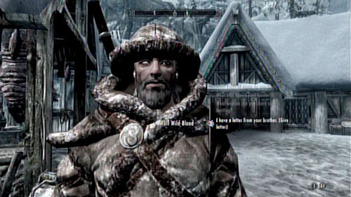 Return to the Skaal Village and tell Wulf about the fate of his brother - Skyrim Dragonborn: Filial Bonds - Skyrim Dragonborn: Side missions - Skaal Village - The Elder Scrolls V: Skyrim - Dragonborn Game Guide