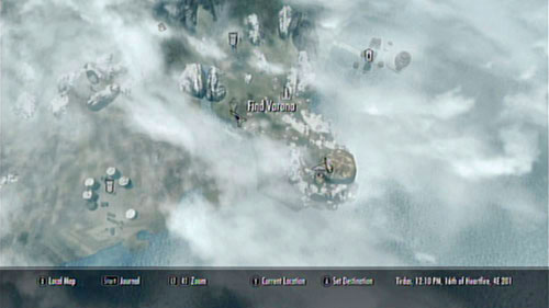 Head out of Tel Mithryn and go northwest - Skyrim Dragonborn: Reluctant Steward - Skyrim Dragonborn: Side missions - Tel Mithryn - The Elder Scrolls V: Skyrim - Dragonborn Game Guide