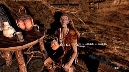 Head to The Retching Netch and speak with the man named Drovas Relvi - he can be found sitting on a chair on the first floor - Skyrim Dragonborn: Reluctant Steward - Skyrim Dragonborn: Side missions - Tel Mithryn - The Elder Scrolls V: Skyrim - Dragonborn Game Guide