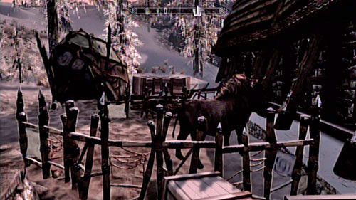 After feeding the animal, it will start following you - Skyrim Dragonborn: The Chief of Thirsk Hall - Skyrim Dragonborn: Side missions - Thirsk Hall and Bujolds Retreat - The Elder Scrolls V: Skyrim - Dragonborn Game Guide