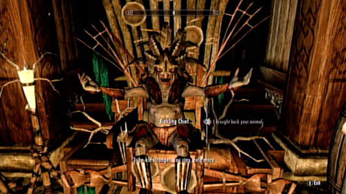 The Riekling Chief will be happy to learn of the return of his favorite pet - Skyrim Dragonborn: The Chief of Thirsk Hall - Skyrim Dragonborn: Side missions - Thirsk Hall and Bujolds Retreat - The Elder Scrolls V: Skyrim - Dragonborn Game Guide