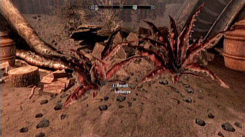 Youre lucky - scathecraw is by far the most popular plant on Solstheim - Skyrim Dragonborn: The Chief of Thirsk Hall - Skyrim Dragonborn: Side missions - Thirsk Hall and Bujolds Retreat - The Elder Scrolls V: Skyrim - Dragonborn Game Guide