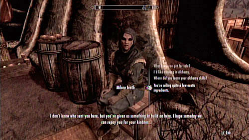 In the city of Raven Rock you can meet a merchant named Milore Ienth - Skyrim Dragonborn: Retrieve netch jelly for Milore Ienth - Skyrim Dragonborn: Other missions - The Elder Scrolls V: Skyrim - Dragonborn Game Guide