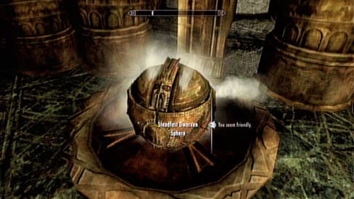 Enter the forge in which you came across the friendly Spider - Skyrim Dragonborn: Kagrumez - Skyrim Dragonborn: Unmarked missions - The Elder Scrolls V: Skyrim - Dragonborn Game Guide