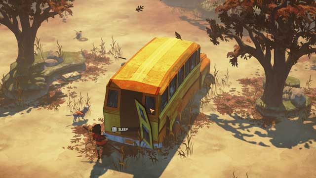 Apart from buildings, buses are the only places that you can sleep in. - How to maintain body temperature? - Survival - The Flame in the Flood - Game Guide and Walkthrough