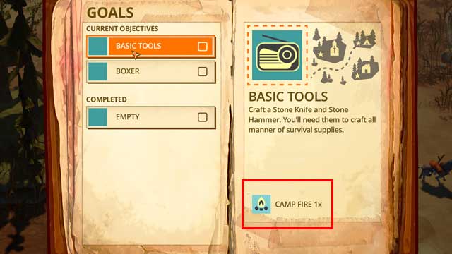 On the screen, you can view the type of reward that you receive for completing a task. - What do I get from completing tasks? - Survival - The Flame in the Flood - Game Guide and Walkthrough
