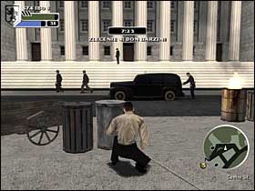 After a short scene, talk to the messenger nearby - Baptism of fire | Walkthrough - Walkthrough - The Godfather Game Guide & Walkthrough