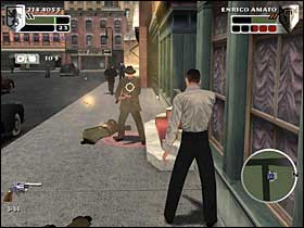 A group of enemies is waiting here - Change of plans | Walkthrough - Walkthrough - The Godfather Game Guide & Walkthrough