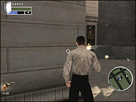 Enter the building and kill at least two enemies at the very beginning - He sleeps with the fishes | Walkthrough - Walkthrough - The Godfather Game Guide & Walkthrough